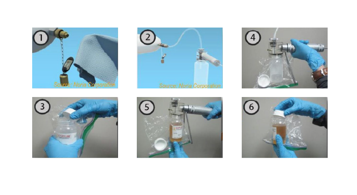 cre oil sampling