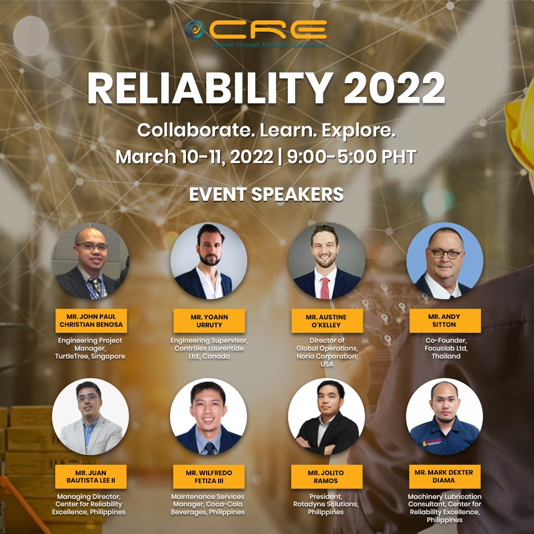 reliability 2022 poster with speakers